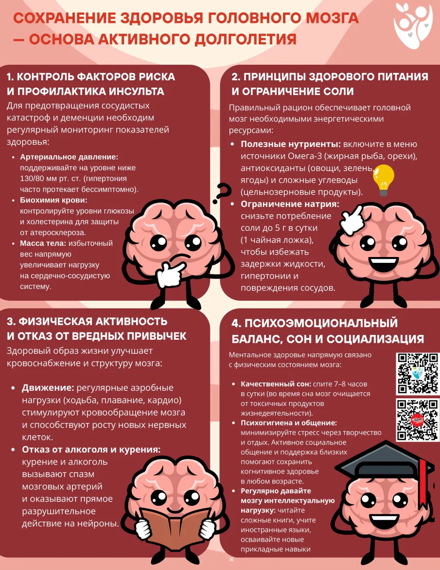 Семь столпов здорового мозга